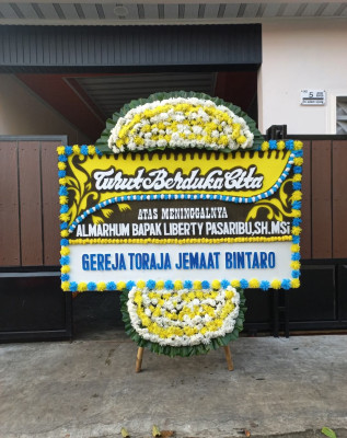 Papan Bunga Duka di Lembak